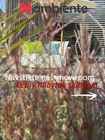V Ambiente nájdete letný nábytok, ktorý spája kvalitné materiály, nadčasový d...
